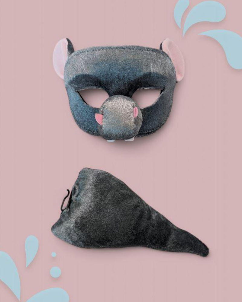 Hippo Deluxe Mask and Tail Set