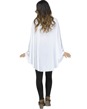 Hollyday Snowman Poncho Womens Christmas Costume