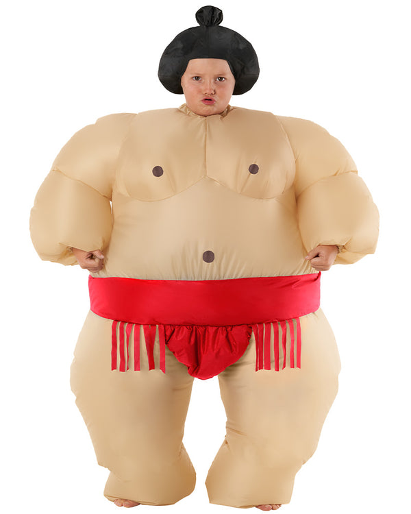 Inflatable Sumo Red MegaMorph Boys Costume