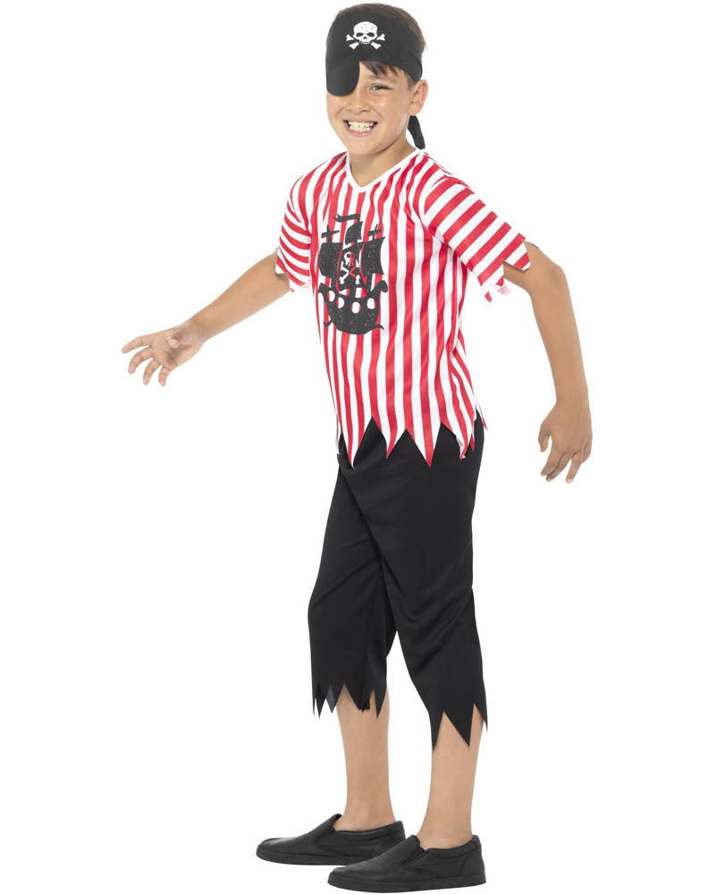 Jolly Pirate Boys Costume