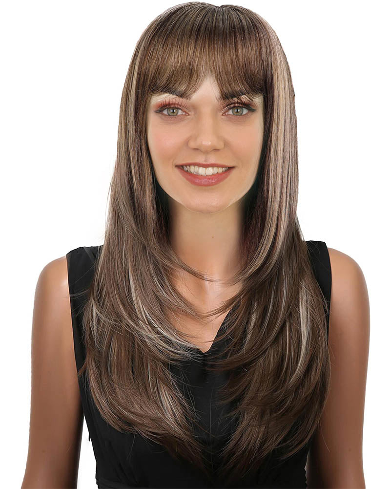 Aussie Bogan Daughter Long Brown Wig