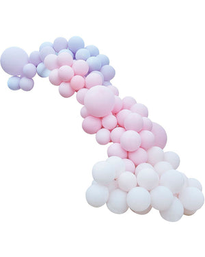 Large Purple and Pink Balloon Arch Pack of 200