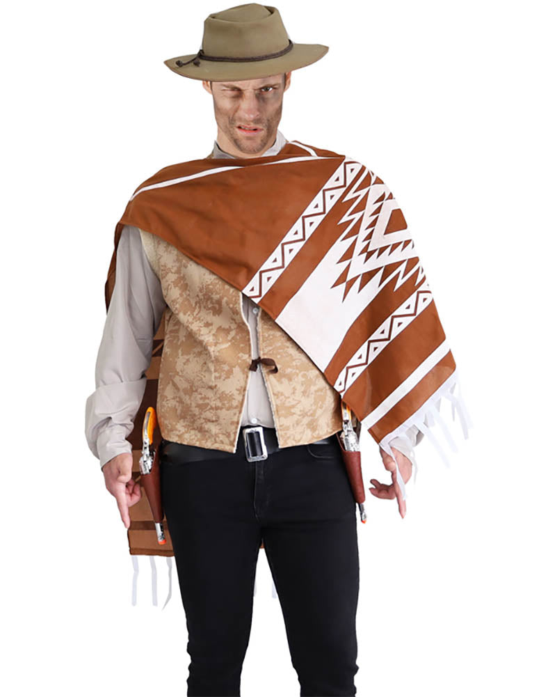 Lone Rider Cowboy Mens Costume