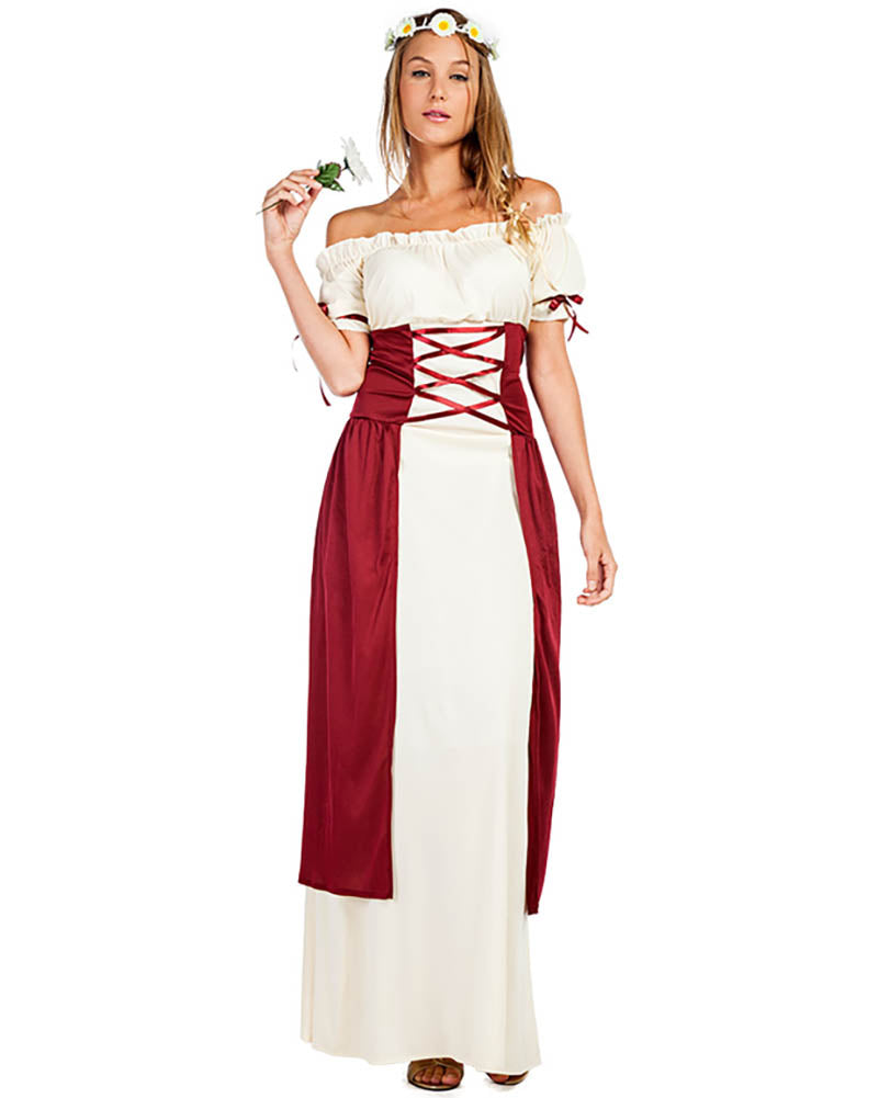 Medieval Brunhilda Womens Costume