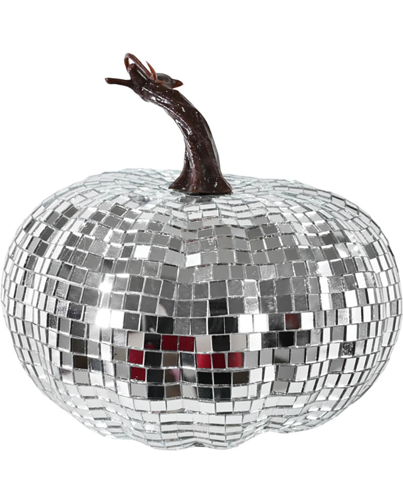 Mirror Pumpkin 16cm For Halloween