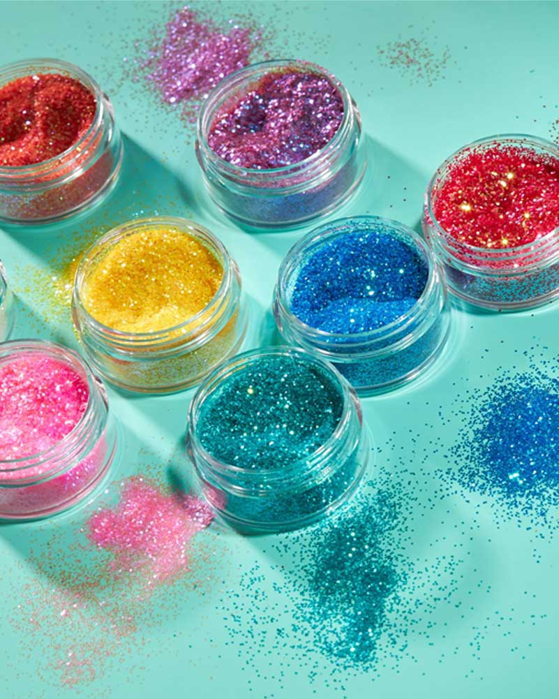 Moon Glitter Blue Iridescent Body Glitter Shaker 5g