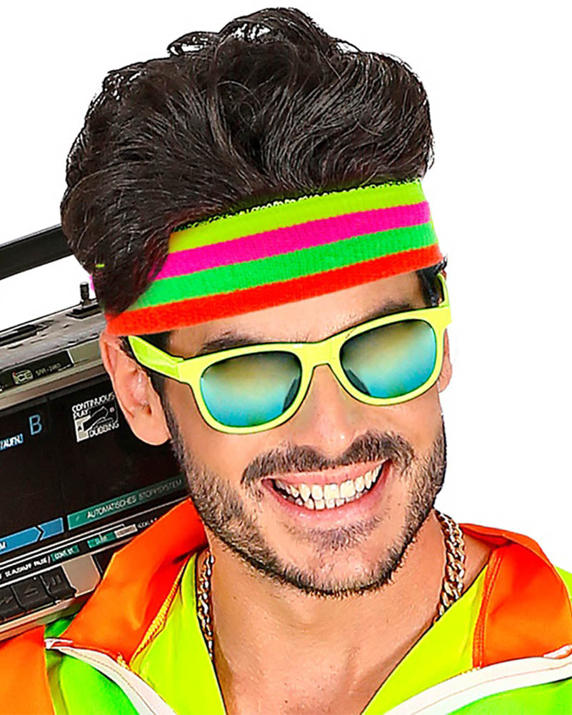 Multicolour Neon Sweatband