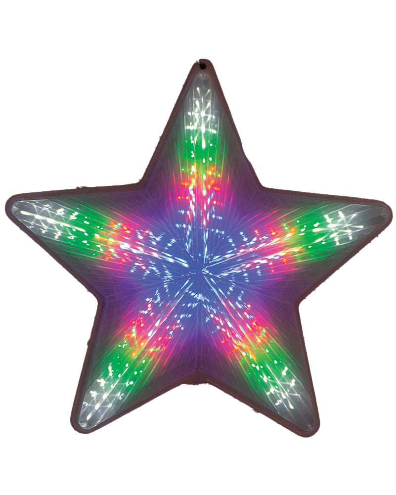 Multicolour Christmas LED Digital Flashing Star Light 50cm