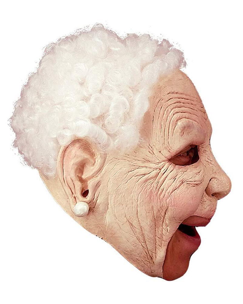 Old Lady Deluxe Mask