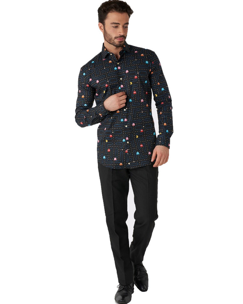 Opposuit Pac Man Mens Shirt