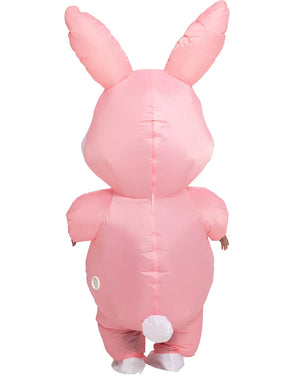 Pink Inflatable Bunny Inflatable Adult Costume