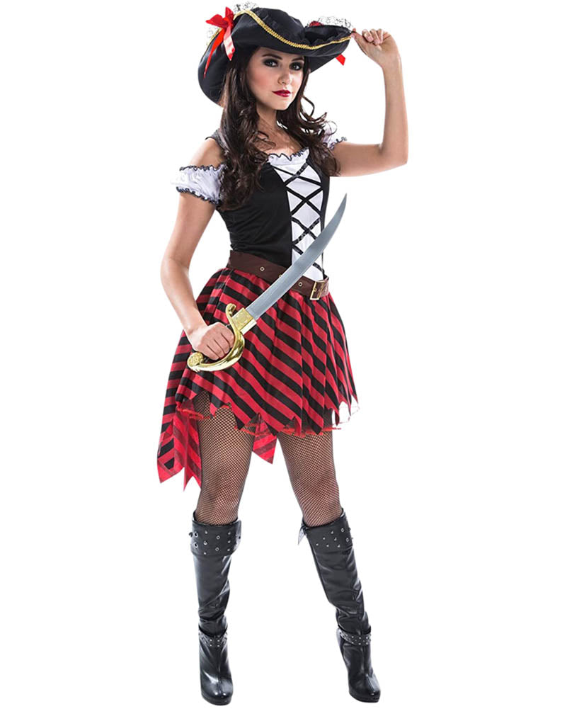 Pirate Black Hat Womens Costume