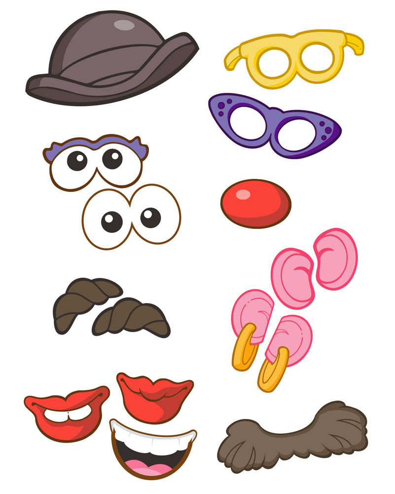 Potatohead Adult Costume