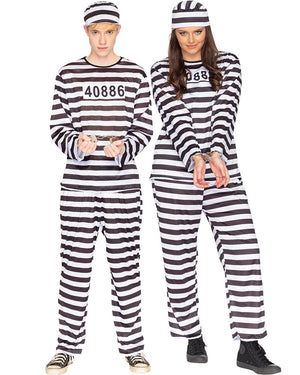 Prisoner Plus Size Adults Costume