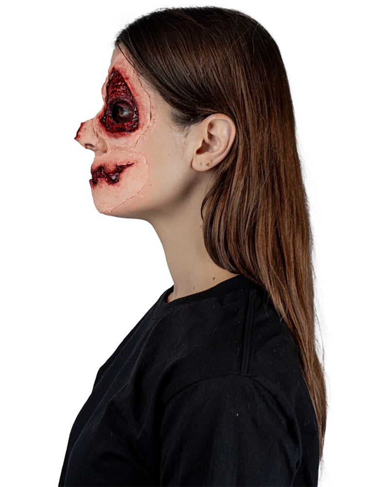 Pumpkin Face Scarification FX Appliance Transfer Prosthetic