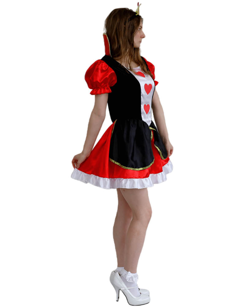Queen of Hearts Dress Womens Costume