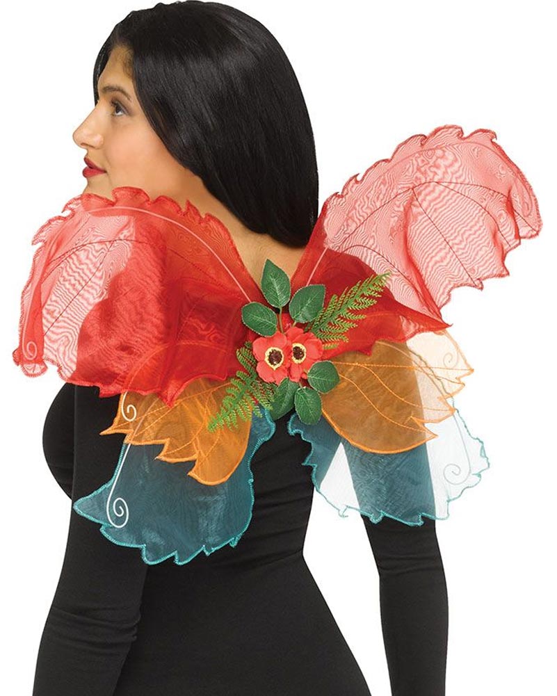 Rainbow Organza Fairy Wings
