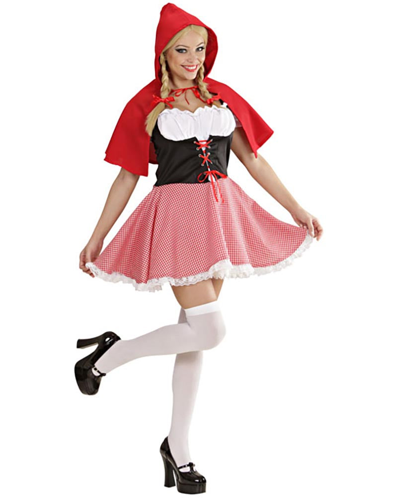 Red Capelet Riding Hood Womens Costume