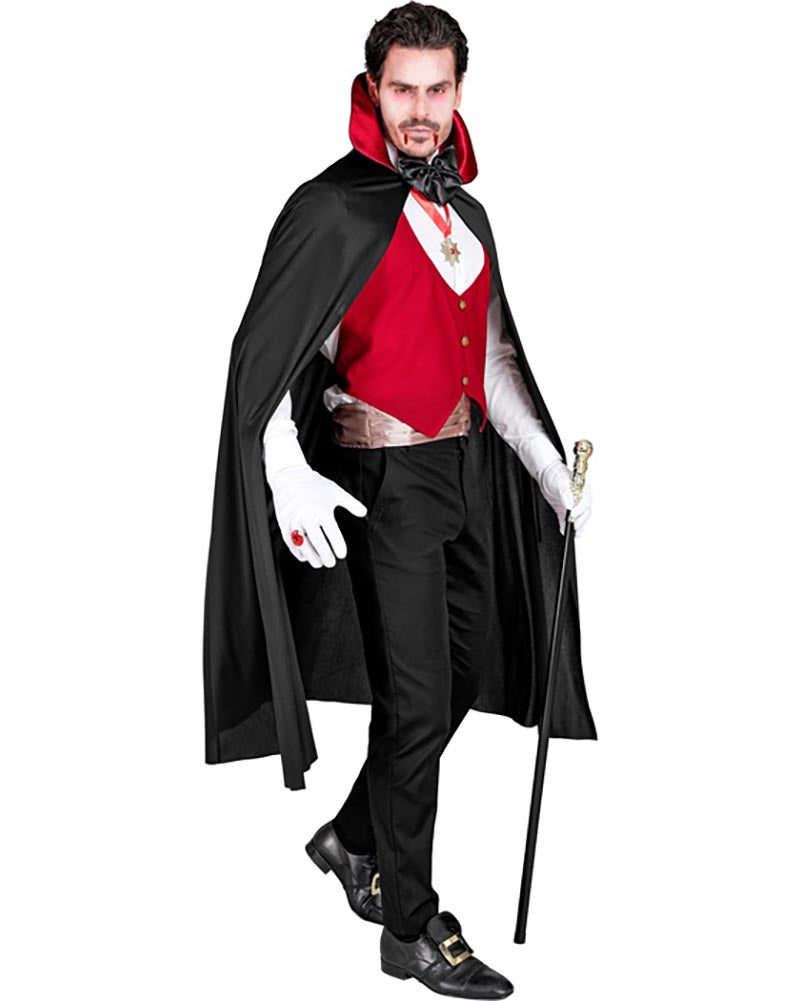 Red Vest Vampire Mens Costume