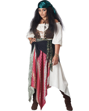 Renaissance Pirate Plus Size Womens Costume