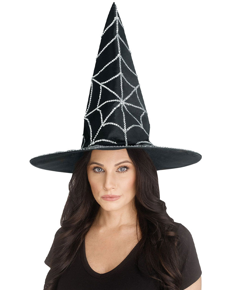 Rhinestone Gemstone Witch Hat