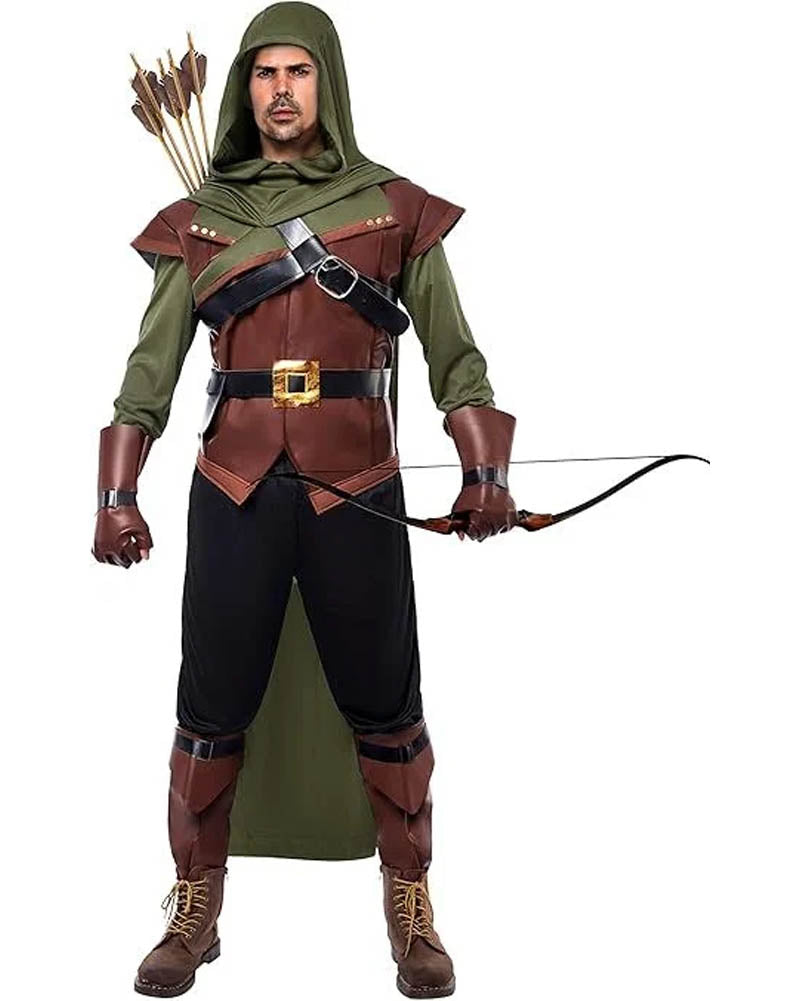 Robin Hood Deluxe Mens Book Week Costume