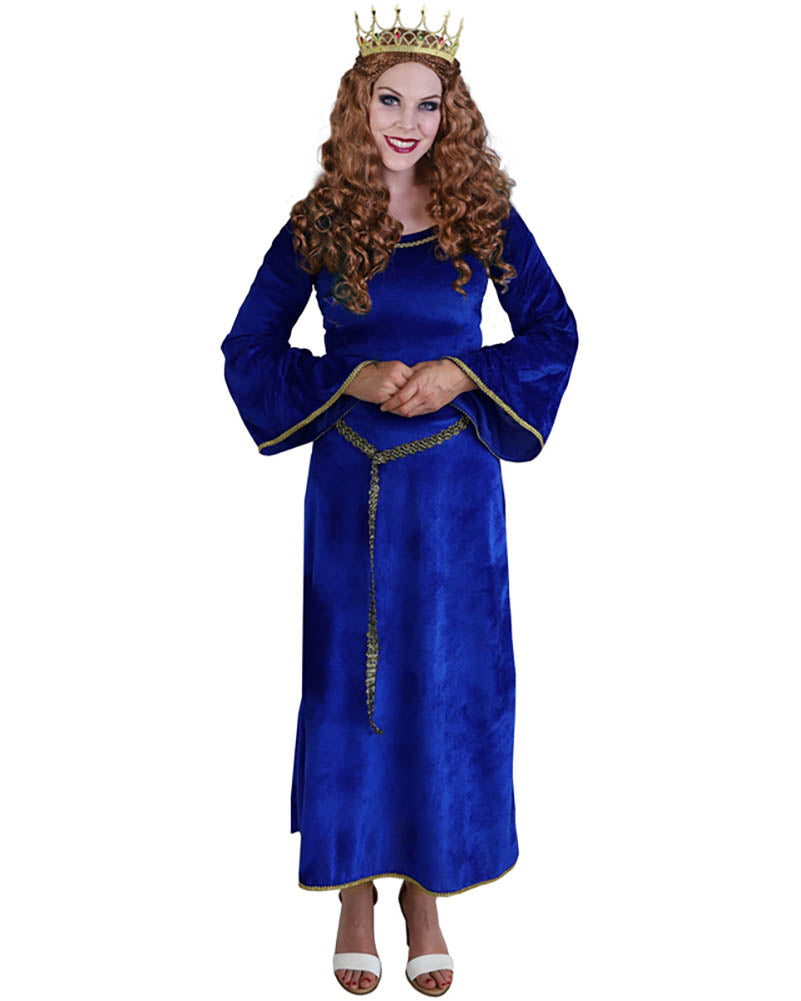 Royal Blue Princess Womens Costume
