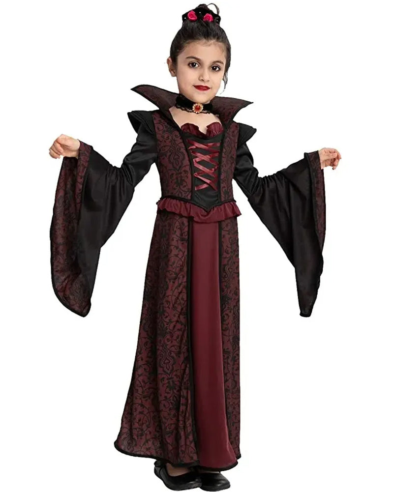Royal Gothic Vampire Girls Costume