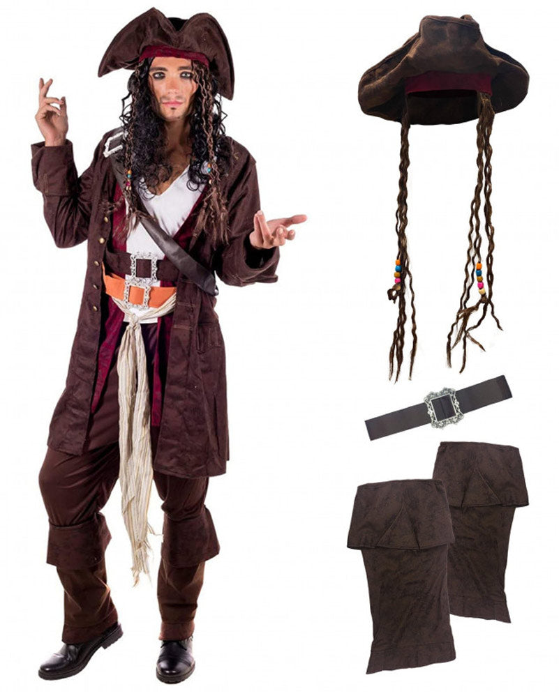 Rum Smuggler Pirate Mens Costume