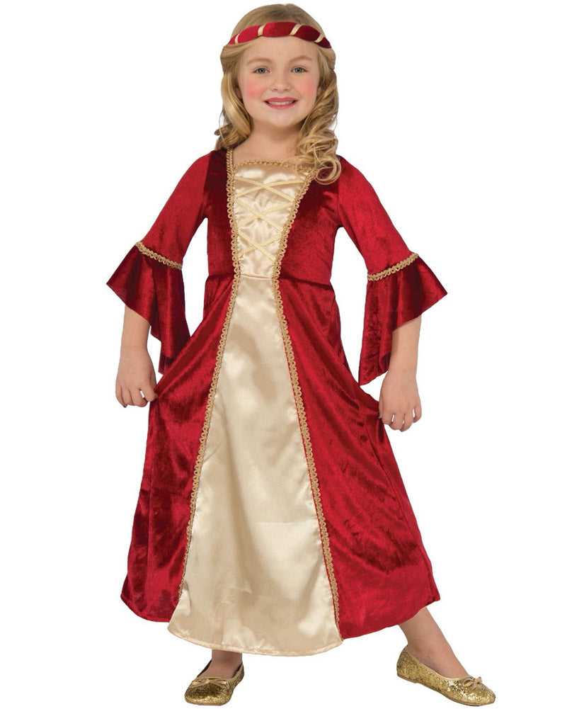 Scarlet Princess Girls Costume