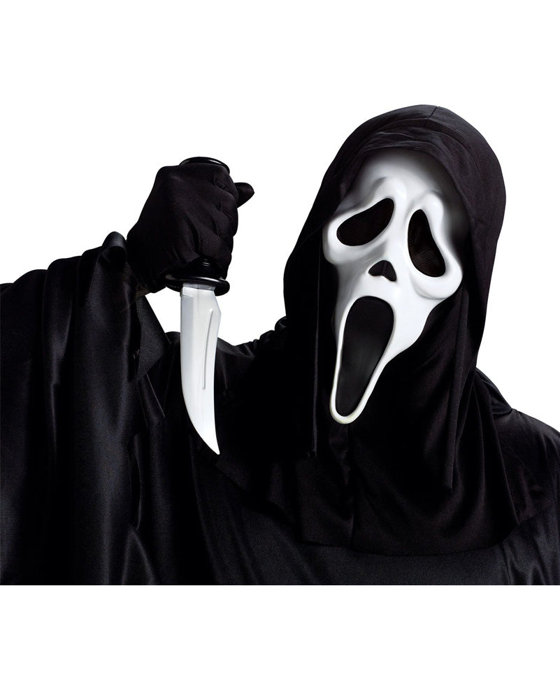 Scream Ghost Face Halloween Halloween Mask and Knife Prop
