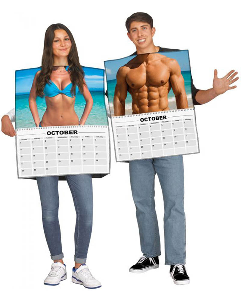 Sexy Calendar Couples Costume
