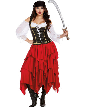 Ships Ahoy Pirate Womens Costume