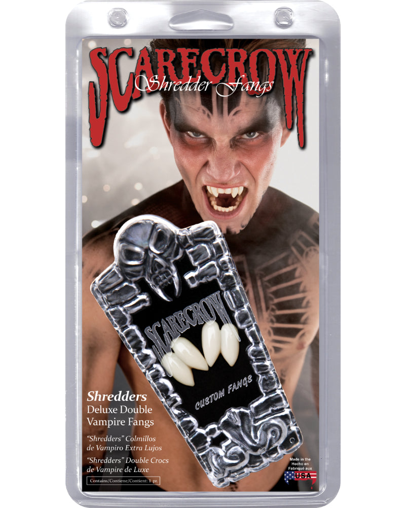 Shredders Double Fangs For Halloween