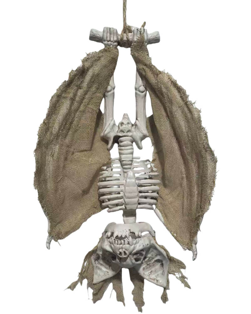 Skeleton Bat 28cm For Halloween