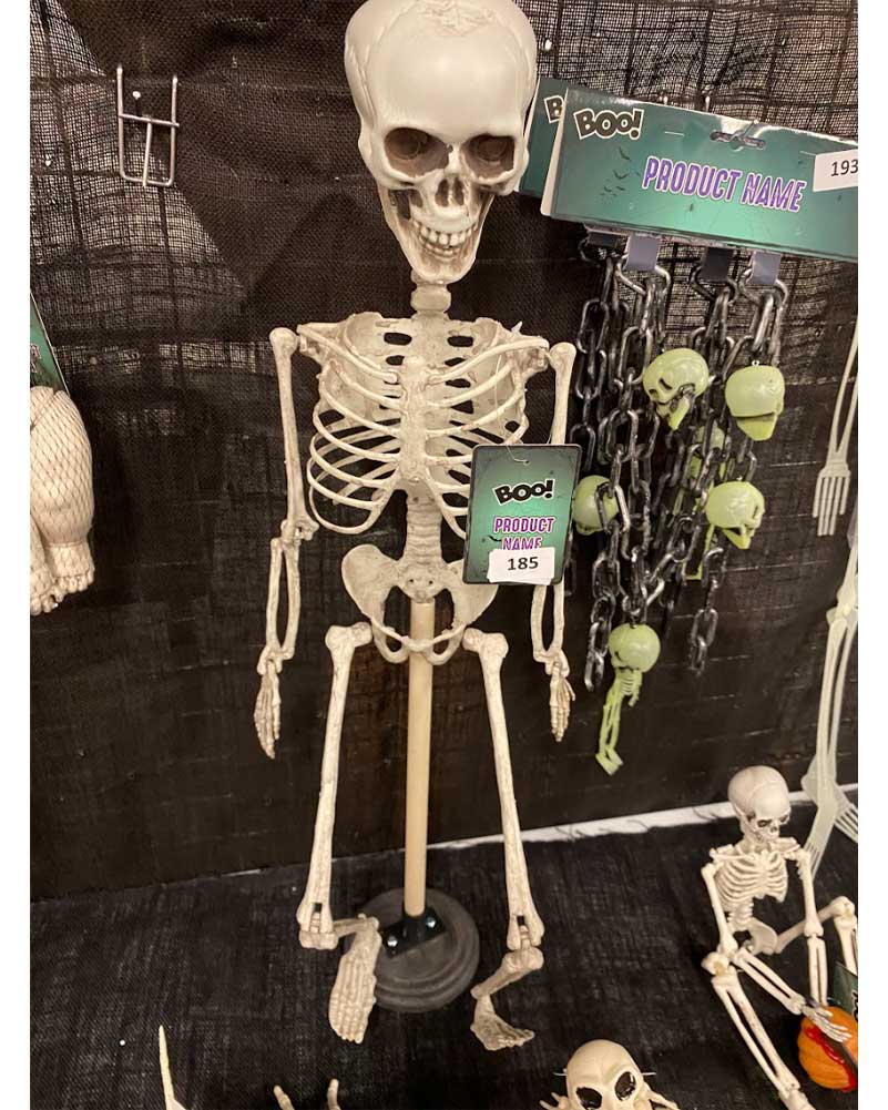 Skeleton Lawn Stake 74cm