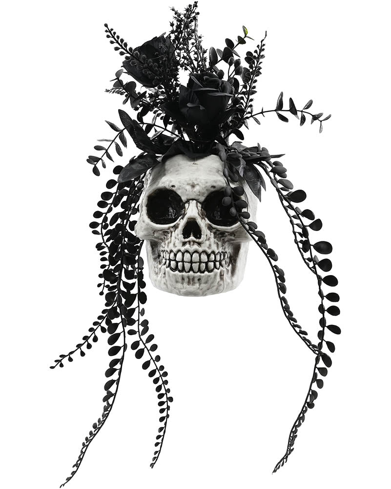 Skull Flower Pot Decoration