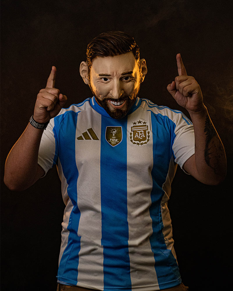 Soccer Superstar Messi Deluxe Mask