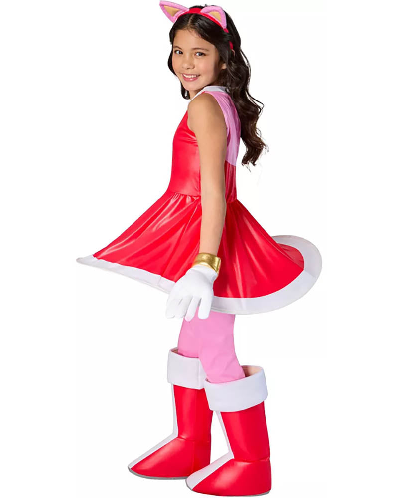 Sonic the Hedgehog Amy Rose Deluxe Girls Costume