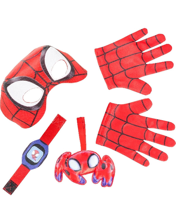 Spidey and his Amazing Friends Spidey Mask Gloves Watch and Plush Toy Spider Set