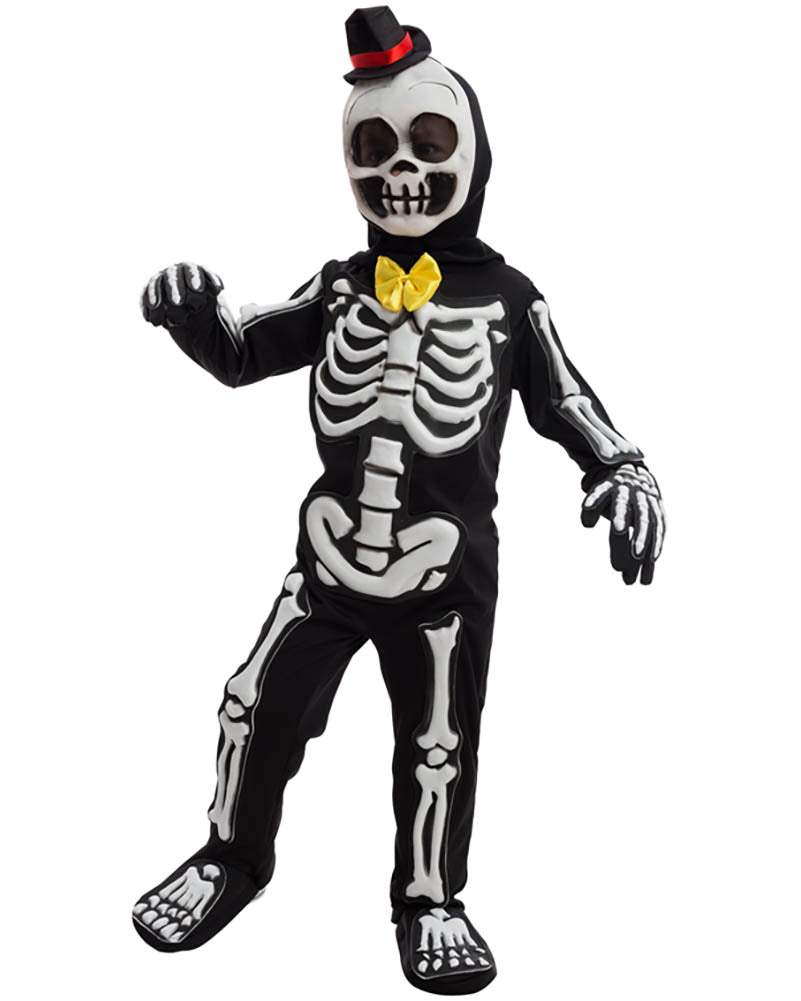 Spooky Skelebones Kids Costume