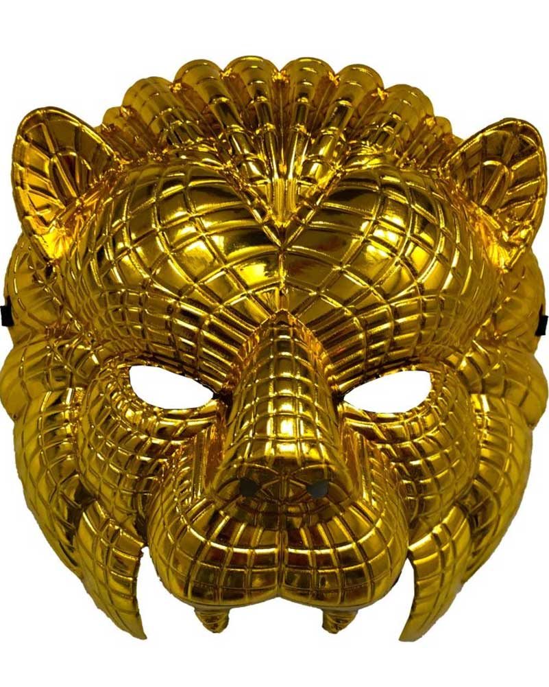 Squid Game VIP Animal Gold Lion Mask