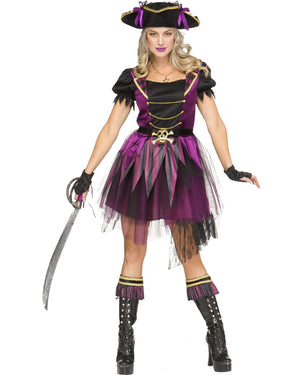 Stormy Sea Queen Womens Costume