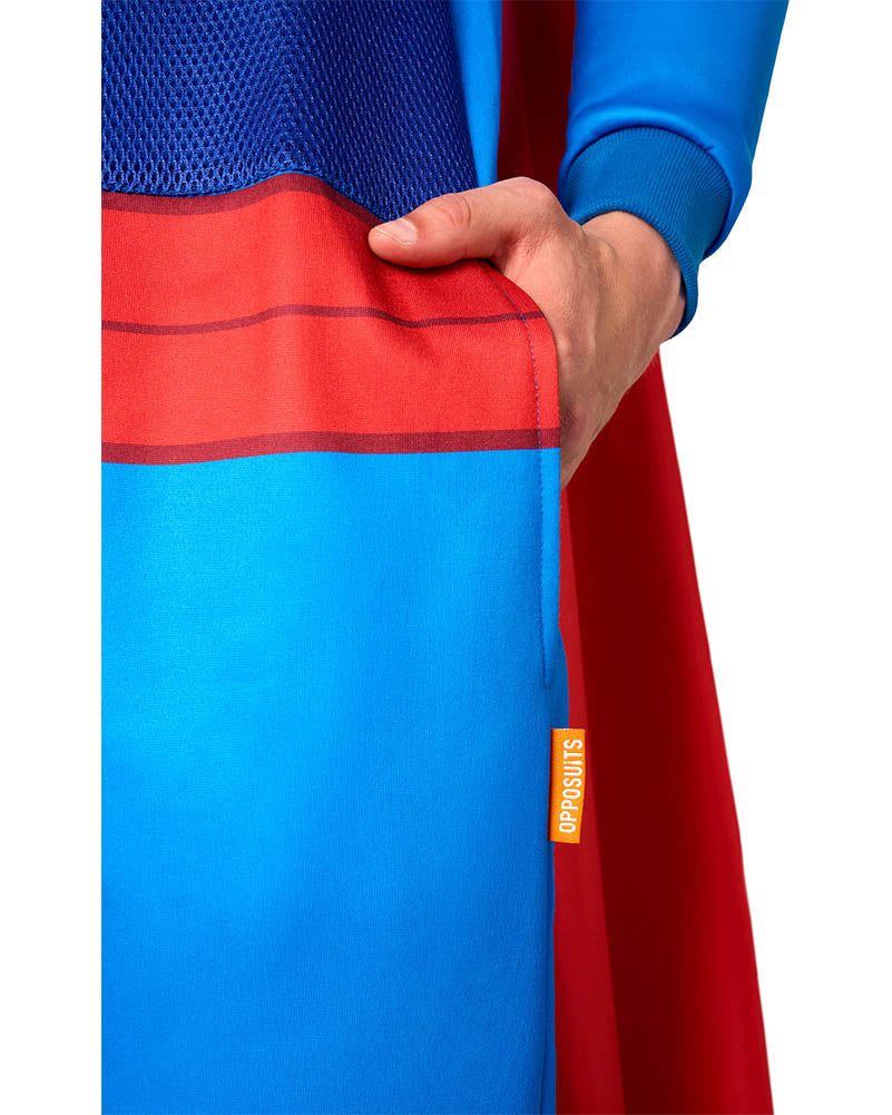 Superman Opposuit Adult Onesie