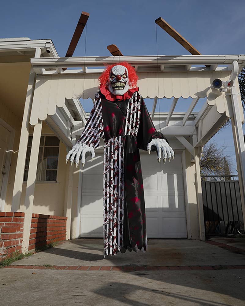 Towering Terror Clown Adult Costume or Hanging Prop