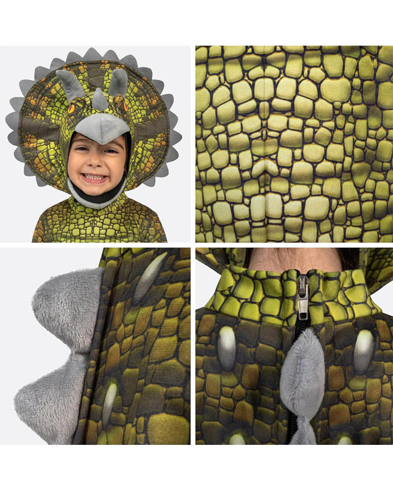 Triceratops Dinosaur Kids Costume