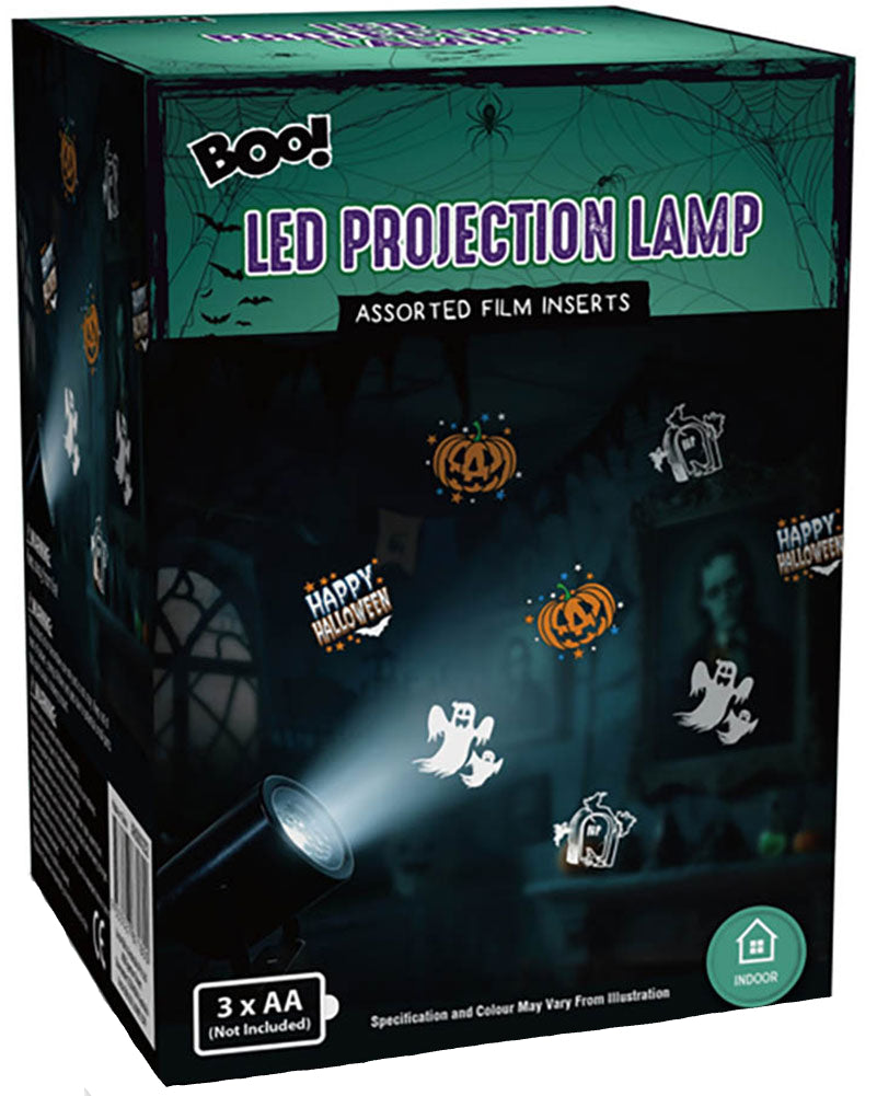 Twilight Haunted Projection Lamp For Halloween