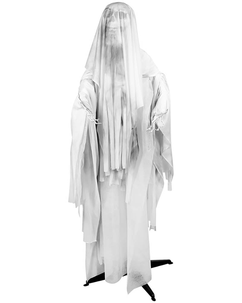 Wailing Ghost Standing Animated Halloween Decoration 1.7m