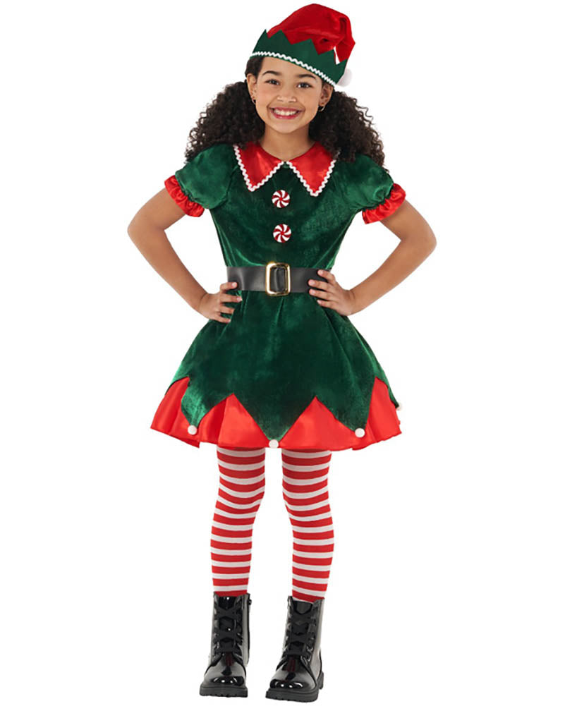 Workshop Elf Dress Girls Costume