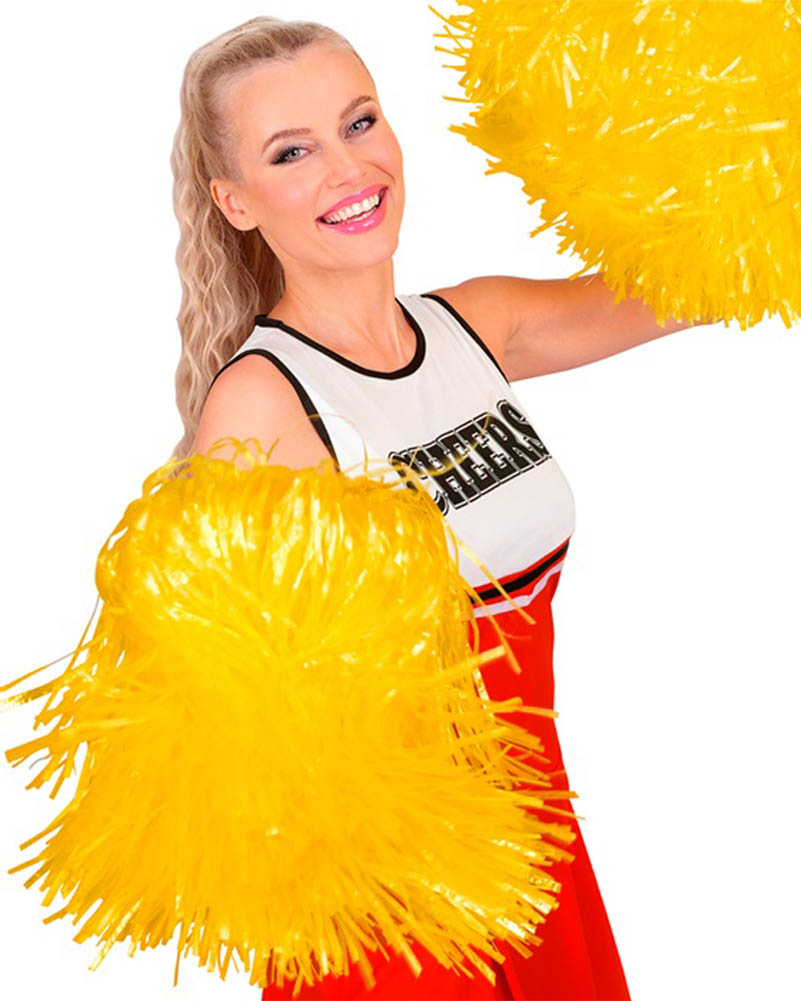 Yellow Cheerleading Pom Pom